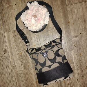 Coach Logo Crossbody Bag